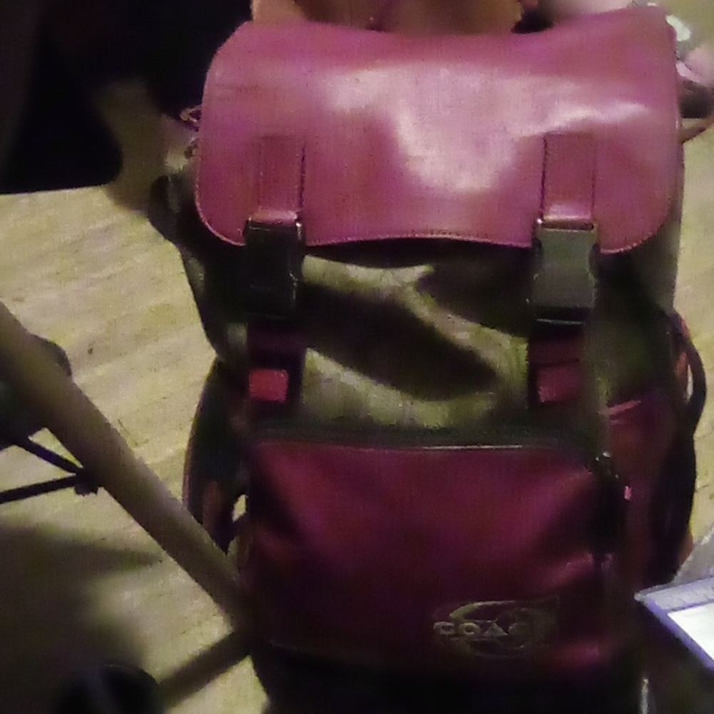 Coach back pack - Picture 1 of 4